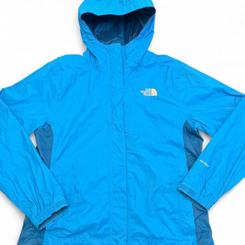 Blue The North Face Hyvent Rain Jacket Women's Size Small